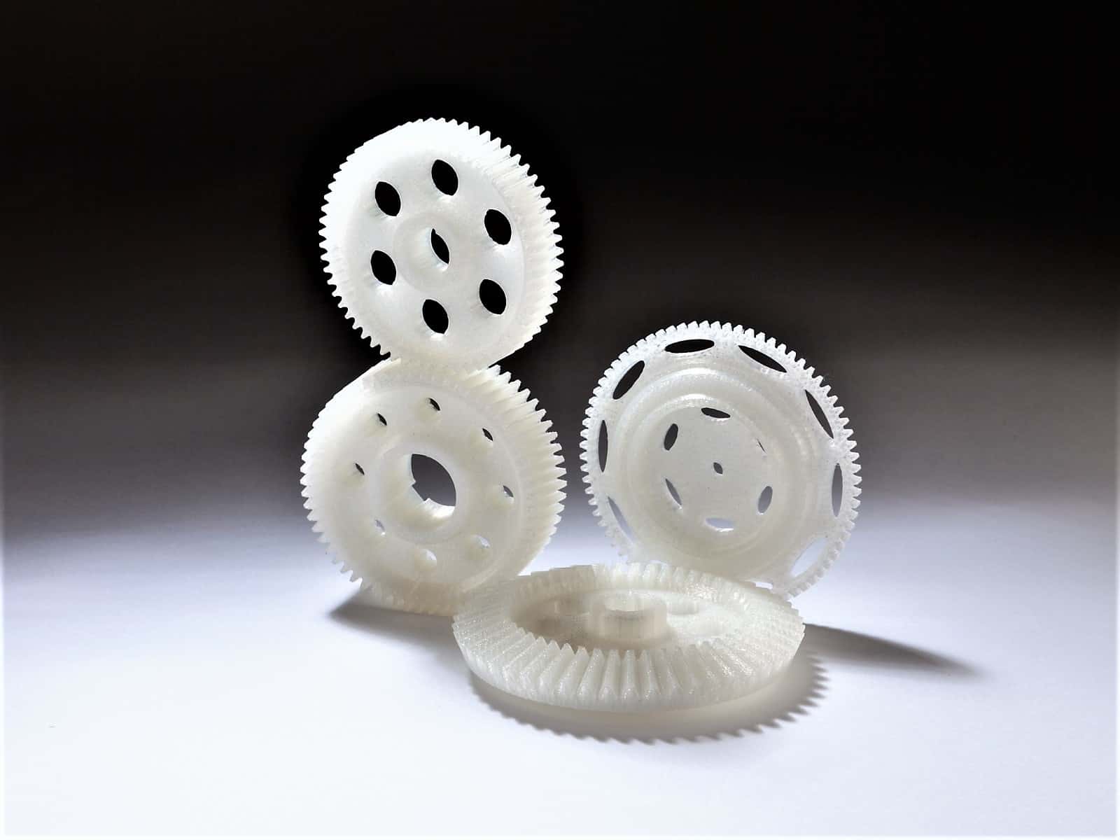 Anemone fisk Certifikat udtale 3D Printed Set of Four Small Nylon Gears - Fusion 3 Design