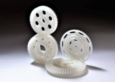 3D Printed Set of Four Small Nylon Gears