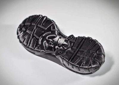 3D Printed TPU Shoe Sole Sample Print – Flexible Sole of Shoe