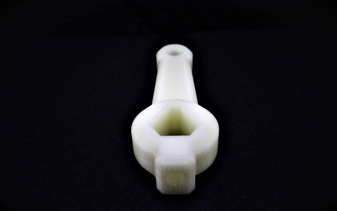 3D Printed Spring Jig Handle in Nylon