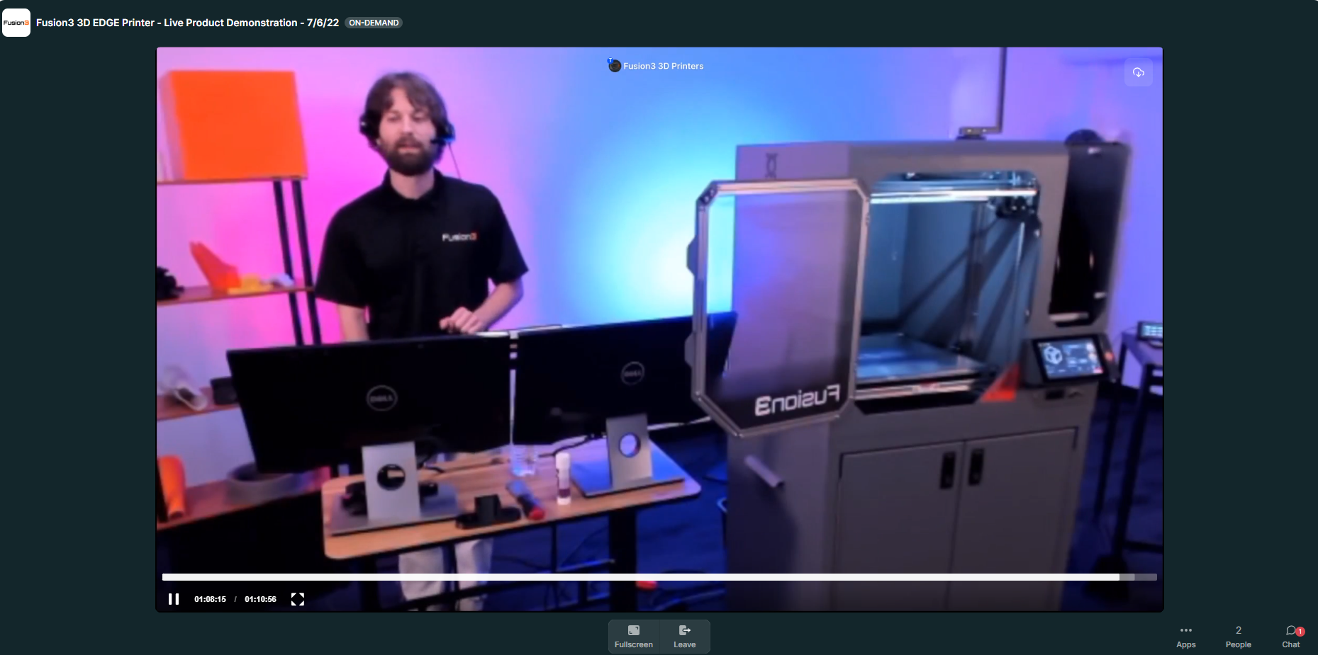 tale Flyselskaber Fremkald Virtual 3D Printer Demonstrations & Events | Fusion3 Design