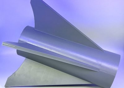 Fusion3 EDGE Sample Print: Rocket Fins ABS